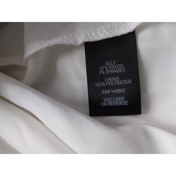 Torrid Midi Challis Asymmetrical Button Front Dress Striped Beige White Womens 3 - Picture 8 of 12